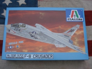 Italeri 1230 F-8 E Crusader